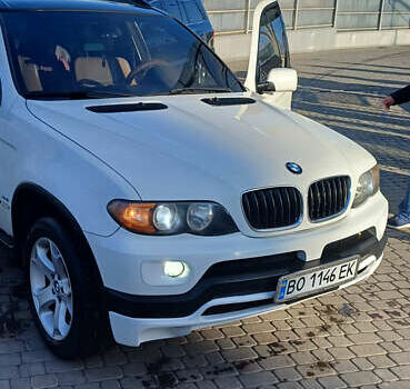 Белый БМВ Х5, объемом двигателя 3 л и пробегом 340 тыс. км за 8600 $, фото 7 на Automoto.ua