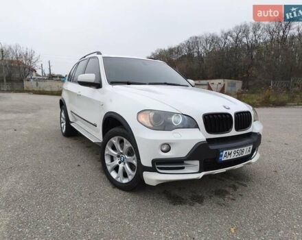 Белый БМВ Х5, объемом двигателя 3 л и пробегом 314 тыс. км за 14699 $, фото 5 на Automoto.ua