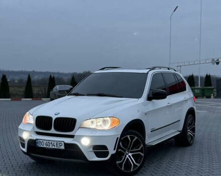Белый БМВ Х5, объемом двигателя 3 л и пробегом 224 тыс. км за 13300 $, фото 1 на Automoto.ua