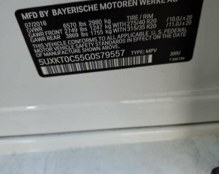 Білий БМВ Х5, об'ємом двигуна 2 л та пробігом 102 тис. км за 6700 $, фото 12 на Automoto.ua