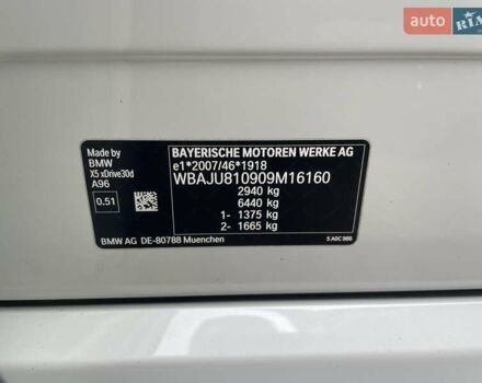 Белый БМВ Х5, объемом двигателя 3 л и пробегом 95 тыс. км за 73500 $, фото 40 на Automoto.ua