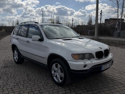 Білий БМВ Х5, об'ємом двигуна 3 л та пробігом 320 тис. км за 4700 $, фото 1 на Automoto.ua