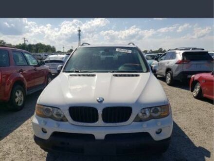 Белый БМВ Х5, объемом двигателя 3 л и пробегом 340 тыс. км за 700 $, фото 1 на Automoto.ua