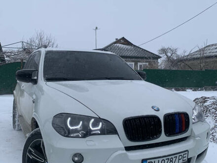Белый БМВ Х5, объемом двигателя 3 л и пробегом 370 тыс. км за 15200 $, фото 1 на Automoto.ua