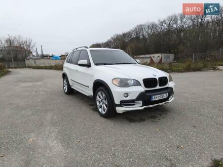 Белый БМВ Х5, объемом двигателя 3 л и пробегом 314 тыс. км за 14699 $, фото 1 на Automoto.ua