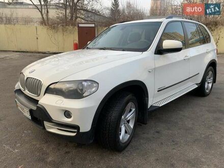 Белый БМВ Х5, объемом двигателя 3 л и пробегом 215 тыс. км за 15900 $, фото 1 на Automoto.ua