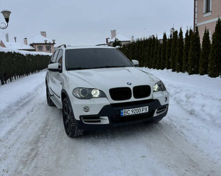 Белый БМВ Х5, объемом двигателя 3 л и пробегом 209 тыс. км за 12500 $, фото 1 на Automoto.ua