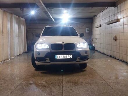 Белый БМВ Х5, объемом двигателя 3 л и пробегом 328 тыс. км за 12500 $, фото 1 на Automoto.ua