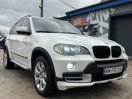 БМВ Х5 2008 в Житомире на Automoto.ua Белый БМВ Х5, объемом двигателя 2.99 л и пробегом 314 тыс. км за 14300 $, фото 1 на Automoto.ua