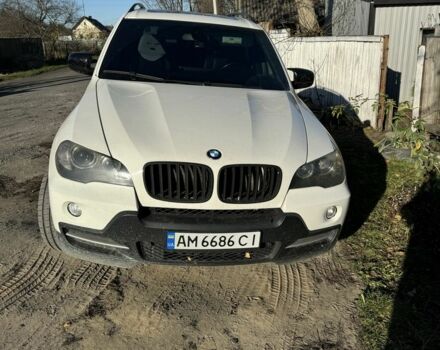 Белый БМВ Х5, объемом двигателя 3 л и пробегом 249 тыс. км за 13500 $, фото 1 на Automoto.ua