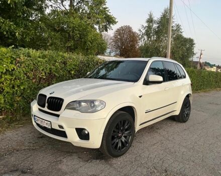 Белый БМВ Х5, объемом двигателя 3 л и пробегом 273 тыс. км за 13692 $, фото 1 на Automoto.ua