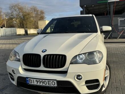 Белый БМВ Х5, объемом двигателя 3 л и пробегом 204 тыс. км за 19500 $, фото 1 на Automoto.ua
