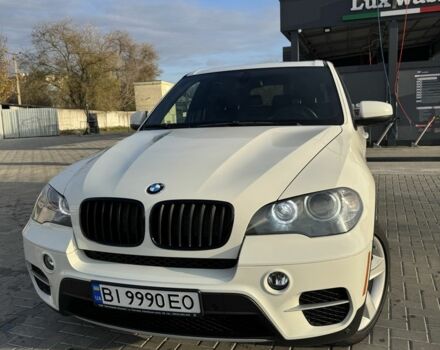 Белый БМВ Х5, объемом двигателя 3 л и пробегом 204 тыс. км за 19500 $, фото 1 на Automoto.ua