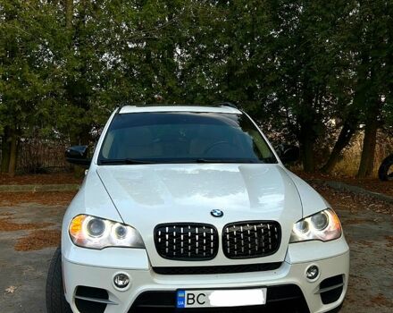 Білий БМВ Х5, об'ємом двигуна 3 л та пробігом 210 тис. км за 13999 $, фото 1 на Automoto.ua