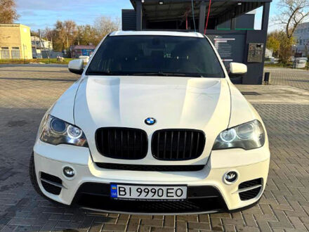 Белый БМВ Х5, объемом двигателя 3 л и пробегом 190 тыс. км за 16500 $, фото 1 на Automoto.ua