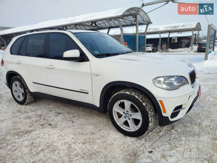 Белый БМВ Х5, объемом двигателя 3 л и пробегом 232 тыс. км за 13899 $, фото 1 на Automoto.ua