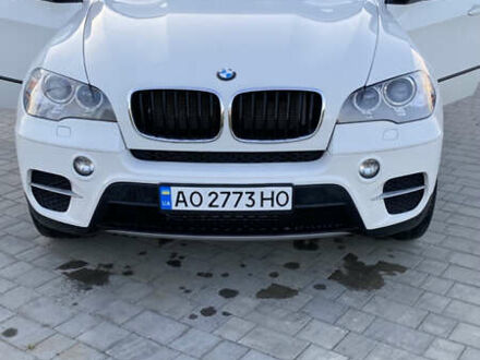 БМВ Х5 2012 в Виноградове на Automoto.ua Белый БМВ Х5, объемом двигателя 2.98 л и пробегом 145 тыс. км за 17700 $, фото 1 на Automoto.ua