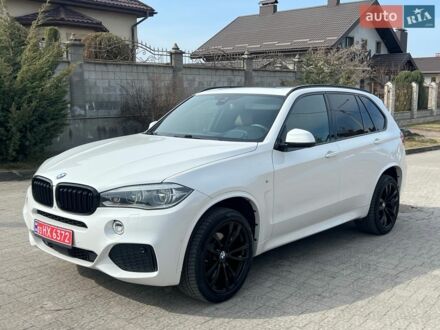 Белый БМВ Х5, объемом двигателя 3 л и пробегом 183 тыс. км за 32500 $, фото 1 на Automoto.ua