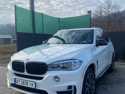 Белый БМВ Х5, объемом двигателя 3 л и пробегом 222 тыс. км за 23750 $, фото 1 на Automoto.ua