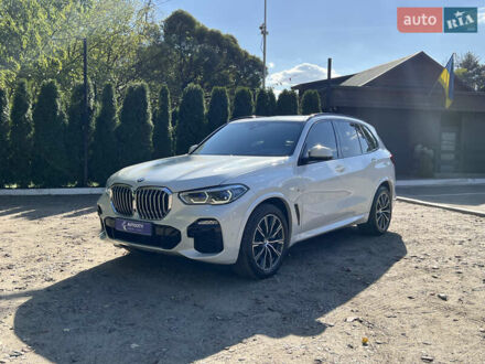 Білий БМВ Х5, об'ємом двигуна 3 л та пробігом 104 тис. км за 53500 $, фото 1 на Automoto.ua