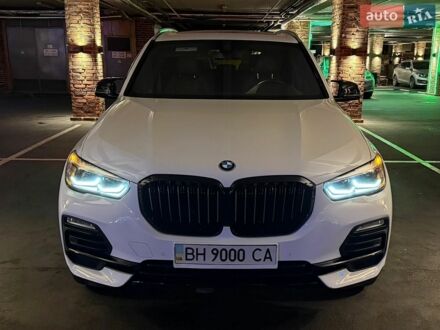 Белый БМВ Х5, объемом двигателя 3 л и пробегом 72 тыс. км за 49500 $, фото 1 на Automoto.ua