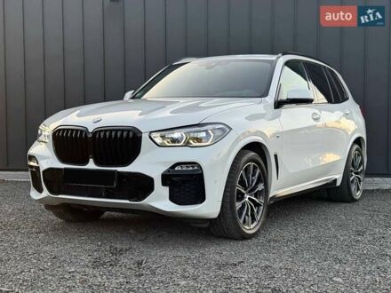 Белый БМВ Х5, объемом двигателя 3 л и пробегом 132 тыс. км за 58600 $, фото 1 на Automoto.ua