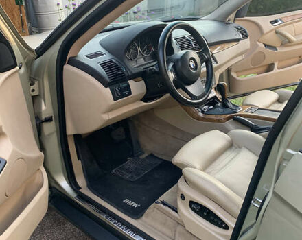 Бежевый БМВ Х5, объемом двигателя 3 л и пробегом 270 тыс. км за 9300 $, фото 12 на Automoto.ua