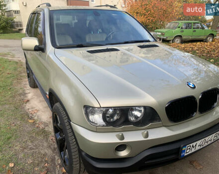 Бежевый БМВ Х5, объемом двигателя 3 л и пробегом 270 тыс. км за 9300 $, фото 4 на Automoto.ua