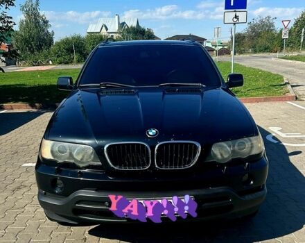 Черный БМВ Х5, объемом двигателя 3 л и пробегом 350 тыс. км за 4750 $, фото 2 на Automoto.ua