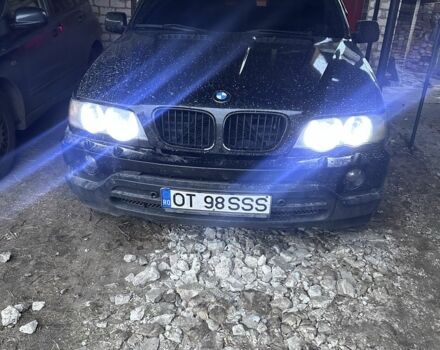 Черный БМВ Х5, объемом двигателя 3 л и пробегом 215 тыс. км за 4000 $, фото 3 на Automoto.ua