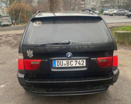 Черный БМВ Х5, объемом двигателя 3 л и пробегом 220 тыс. км за 5000 $, фото 1 на Automoto.ua
