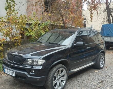 Черный БМВ Х5, объемом двигателя 4 л и пробегом 300 тыс. км за 4500 $, фото 1 на Automoto.ua