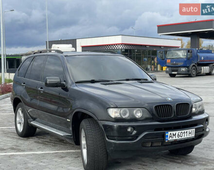 Черный БМВ Х5, объемом двигателя 3 л и пробегом 353 тыс. км за 6400 $, фото 3 на Automoto.ua