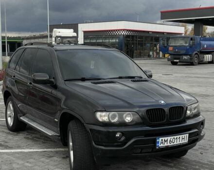 Черный БМВ Х5, объемом двигателя 3 л и пробегом 400 тыс. км за 6400 $, фото 1 на Automoto.ua
