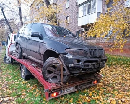 Черный БМВ Х5, объемом двигателя 3 л и пробегом 350 тыс. км за 3000 $, фото 4 на Automoto.ua
