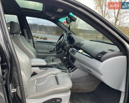 Черный БМВ Х5, объемом двигателя 3 л и пробегом 353 тыс. км за 6400 $, фото 17 на Automoto.ua