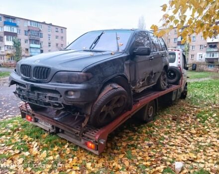 Черный БМВ Х5, объемом двигателя 3 л и пробегом 350 тыс. км за 3000 $, фото 5 на Automoto.ua
