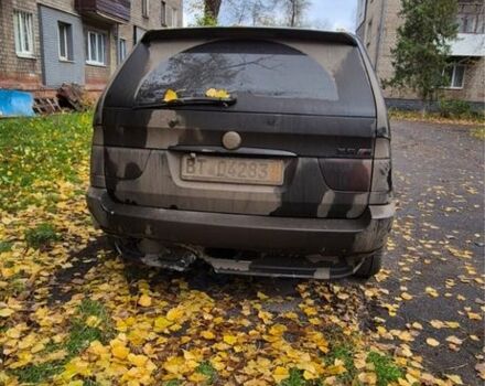 Черный БМВ Х5, объемом двигателя 3 л и пробегом 350 тыс. км за 3000 $, фото 1 на Automoto.ua