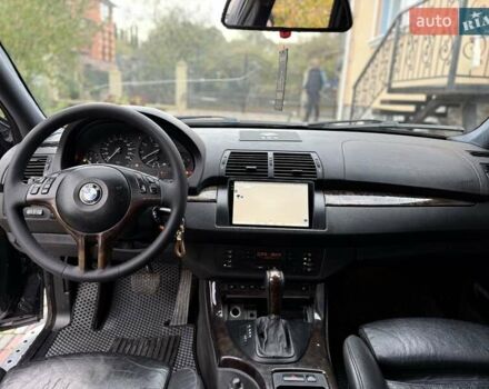 Черный БМВ Х5, объемом двигателя 4.4 л и пробегом 330 тыс. км за 6900 $, фото 24 на Automoto.ua