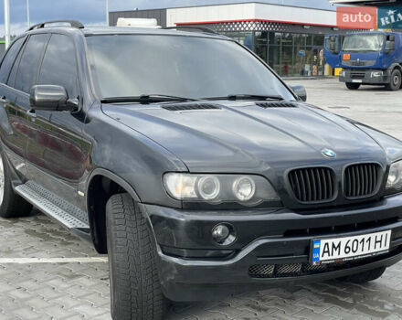 Черный БМВ Х5, объемом двигателя 3 л и пробегом 353 тыс. км за 6400 $, фото 4 на Automoto.ua