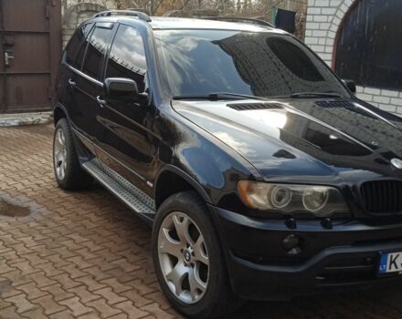 Черный БМВ Х5, объемом двигателя 3 л и пробегом 380 тыс. км за 6500 $, фото 2 на Automoto.ua