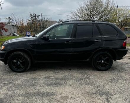 Черный БМВ Х5, объемом двигателя 3 л и пробегом 260 тыс. км за 4200 $, фото 1 на Automoto.ua