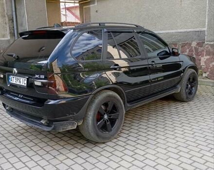 Черный БМВ Х5, объемом двигателя 3 л и пробегом 397 тыс. км за 6950 $, фото 2 на Automoto.ua