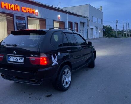 Черный БМВ Х5, объемом двигателя 4.4 л и пробегом 450 тыс. км за 4700 $, фото 1 на Automoto.ua