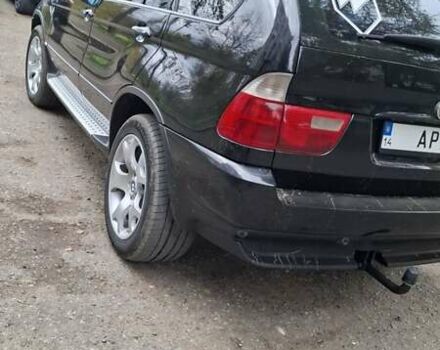 Черный БМВ Х5, объемом двигателя 3 л и пробегом 323 тыс. км за 9800 $, фото 4 на Automoto.ua