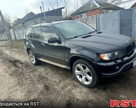 Черный БМВ Х5, объемом двигателя 4.4 л и пробегом 370 тыс. км за 8000 $, фото 1 на Automoto.ua