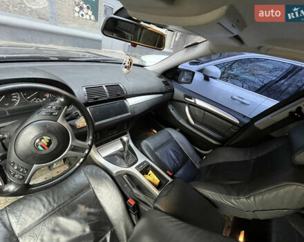 БМВ Х5 2002 в Днепре (Днепропетровске) на Automoto.ua Черный БМВ Х5, объемом двигателя 4.4 л и пробегом 264 тыс. км за 8750 $, фото 2 на Automoto.ua