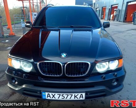 Черный БМВ Х5, объемом двигателя 4.4 л и пробегом 240 тыс. км за 6300 $, фото 1 на Automoto.ua