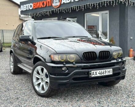Черный БМВ Х5, объемом двигателя 3 л и пробегом 270 тыс. км за 10500 $, фото 1 на Automoto.ua