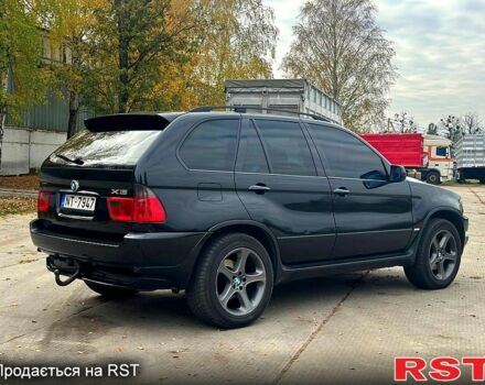 Черный БМВ Х5, объемом двигателя 3 л и пробегом 400 тыс. км за 6000 $, фото 3 на Automoto.ua